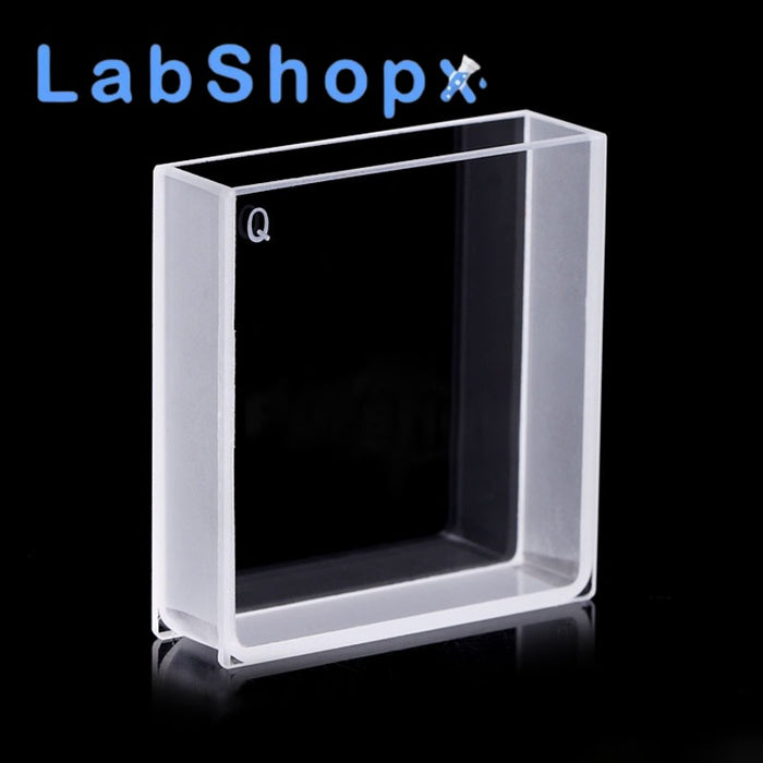 14mL Quartz Cuvettes JGS1 Cells 10mm for Chemistry | LABSHOPX
