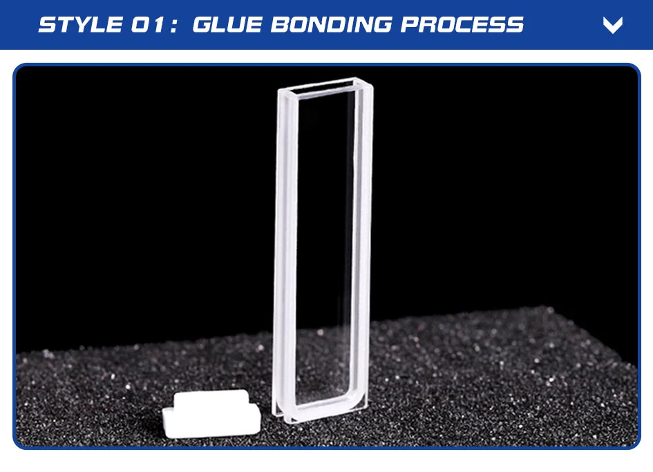 700ul Quartz Cuvette with Lid Quartz Cell Spectrophotometers | LABSHOPX