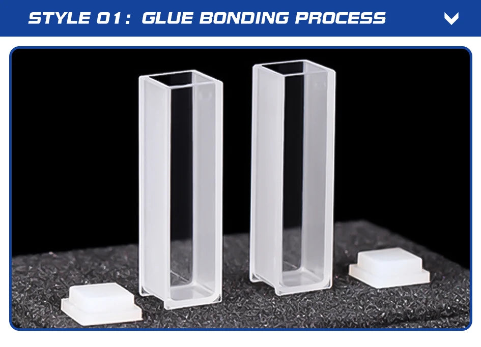 3.5ml Standard Quartz Cuvettes Corrosion Resisting 2pcs | LABSHOPX