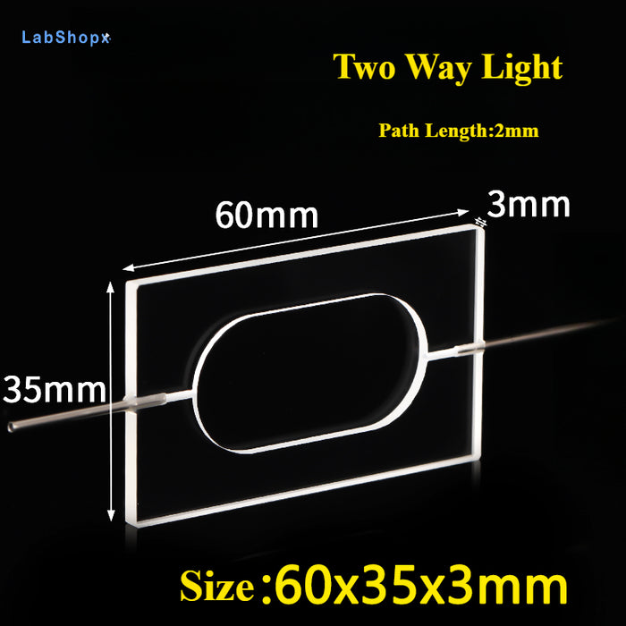 2/5mm SeparLAe Quartz Sample Cells Quartz Cuvettes | Labshopx
