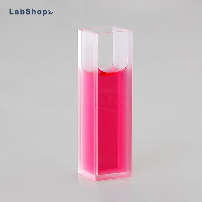 3.5ml Standard Quartz Cell with Lid and Leve Bottom 10mm | LABSHOPX