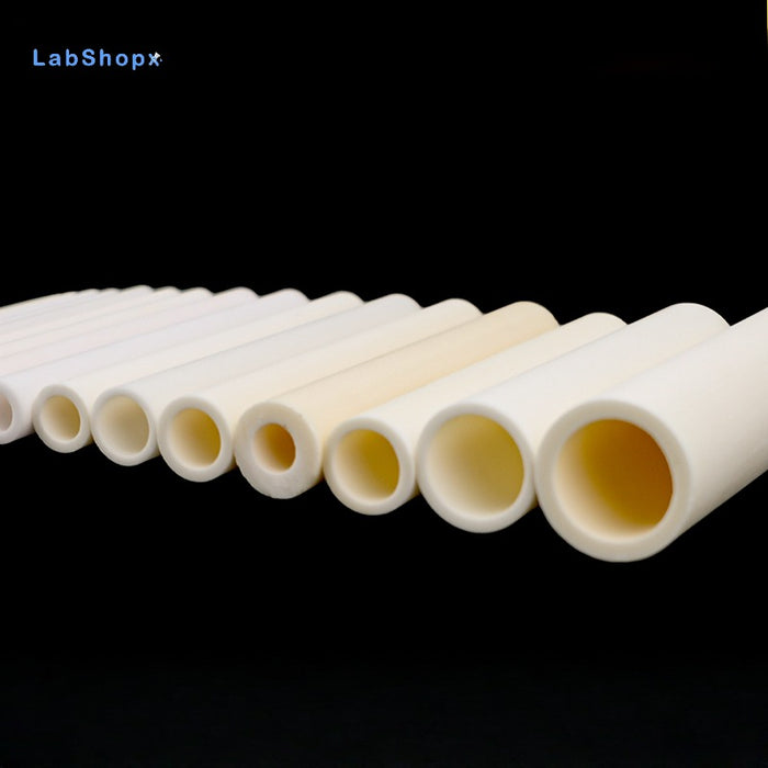 99High Purity Alumina Ceramic Tubes Al2O3 Tube Two Ends Open| Labshopx