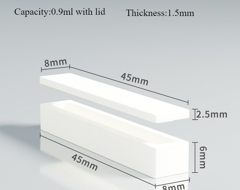 99 High Quality Rectangular Ceramic Alumina Boat Crucible | LABSHOPX