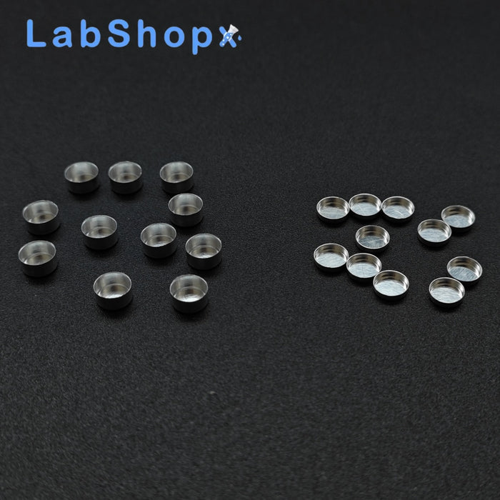 45µl Aluminum Sample Holder Pans with Lid for Hitachi(Seiko)SSC000E030 Pan GAA-0068 and lid GAA-0069,Alumina Pan LABSHOPX