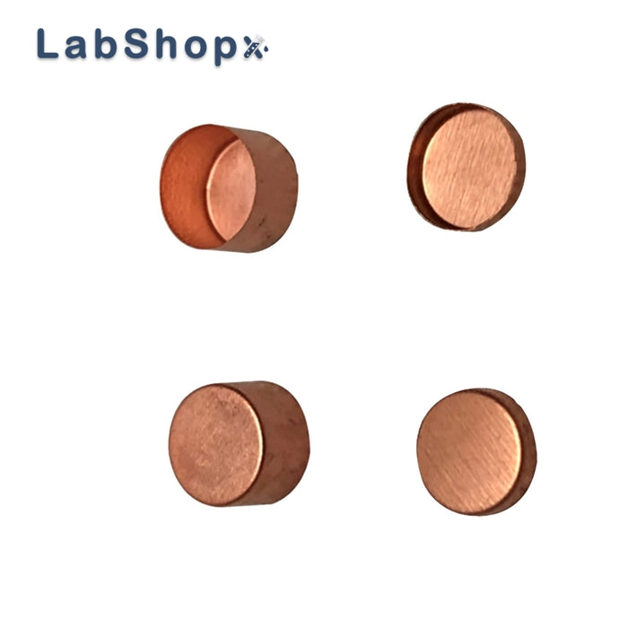 Copper Sample Pans and Covers Size D5*4mm for Hitachi(Seiko) Copper Crucible with Lid Thermal Analyzer Crucibles | LABSHOPX