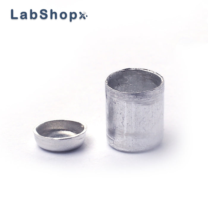 Aluminum Standard Pans with Lids for Hitachi GCA-0055 Crucibles | LABSHOPX