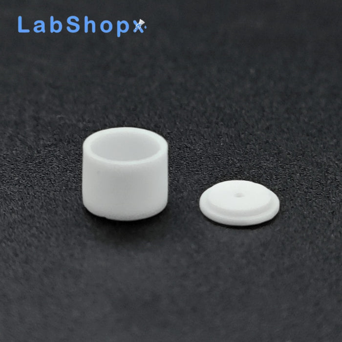 70μl Alumina Crucibles Medium with Lids for ME-00024123 for Mettler Toledo/Mettler Al2O3 Sample Pans | LABSHOPX