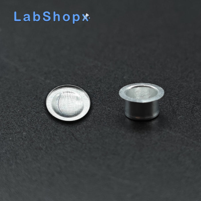 100μl Aluminum Crucibles Standard with Lid ME-51119872/ME-51119871 for Mettler Toledo/Mettler Aluminum Pans | LABSHOPX