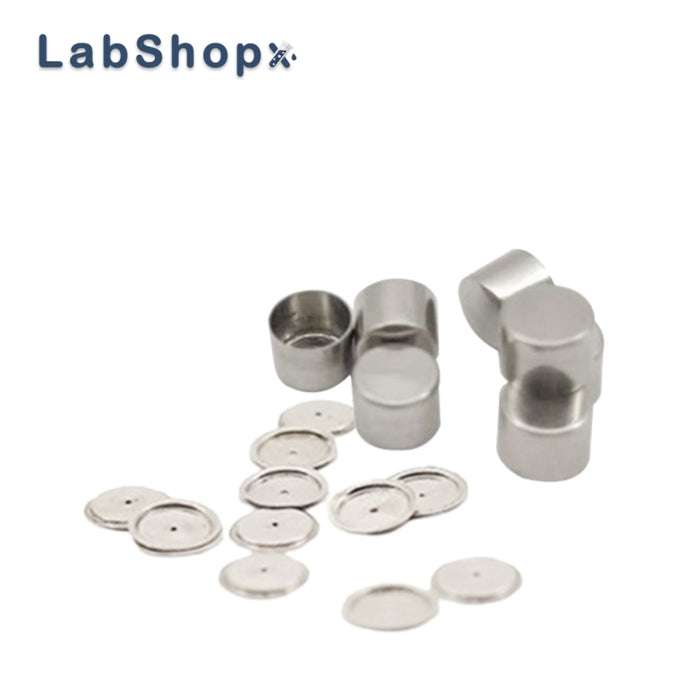150μl Platinum Crucible Without Pin With Lid for ME-00024126 for Mettler Toledo/Mettler PT Pans | LABSHOPX