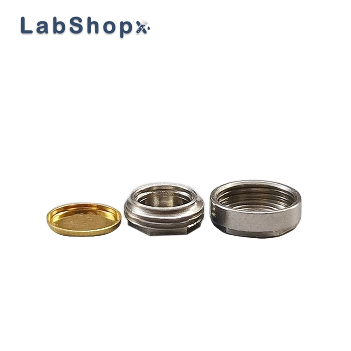 30μl Reusable High Pressure Stainless Steel Crucible with Lid/Seal ME-51140404 for Mettler Toledo/Mettler | LABSHOPX