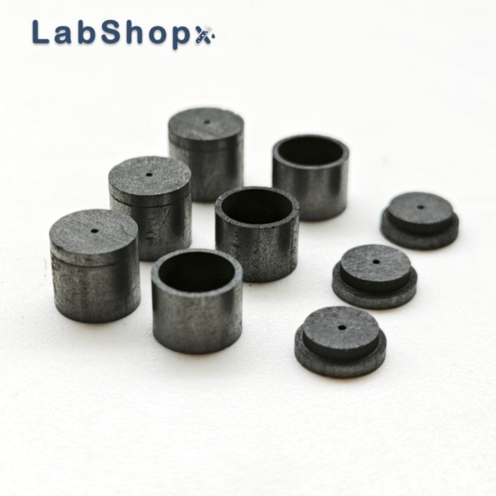 70μl Graphite Sample Pan with Lid Same Size As ME-00024123 for Mettler Toledo/Mettler | LABSHOPX