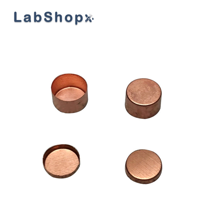 85μl Copper Crucibles with Lids Size D6.8*4mm for Netzsch Copper Sample Pan | LABSHOPX