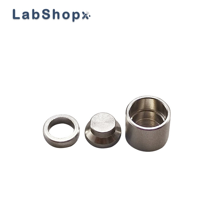 30μl Disposable High Pressure Crucible With Lid and Seal Stainless Steel for Setaram | LABSHOPX