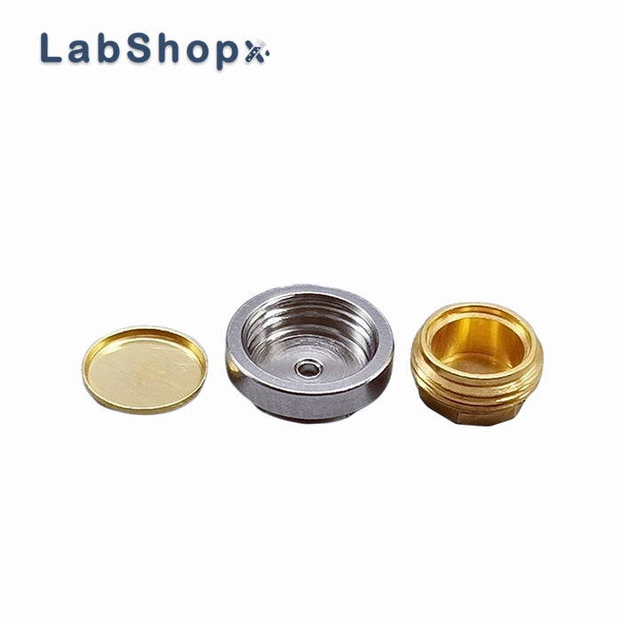 25μL Reusable High Pressure Capsules Stainless steel Gold Plated with Seal for TA Instruments/TA | LABSHOPX