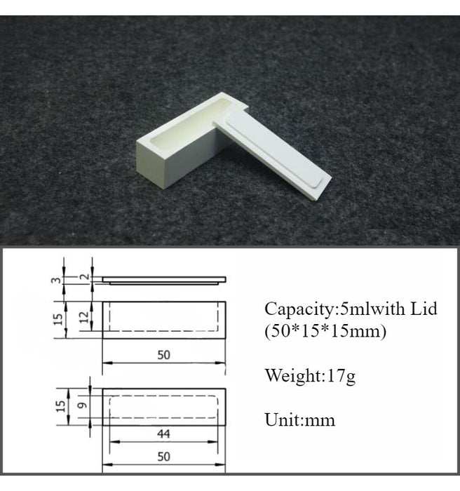Boron Nitride Crucible Boron Nitride Ceramic Crucible Square| Labshopx