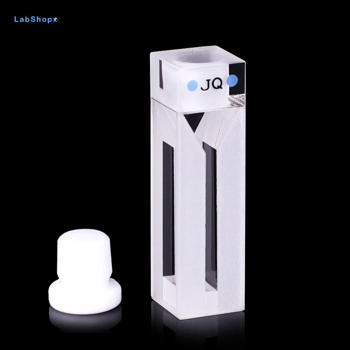 Micro Quartz Fluorescence Cuvette10mm Cell With Stopper| LABSHOPX
