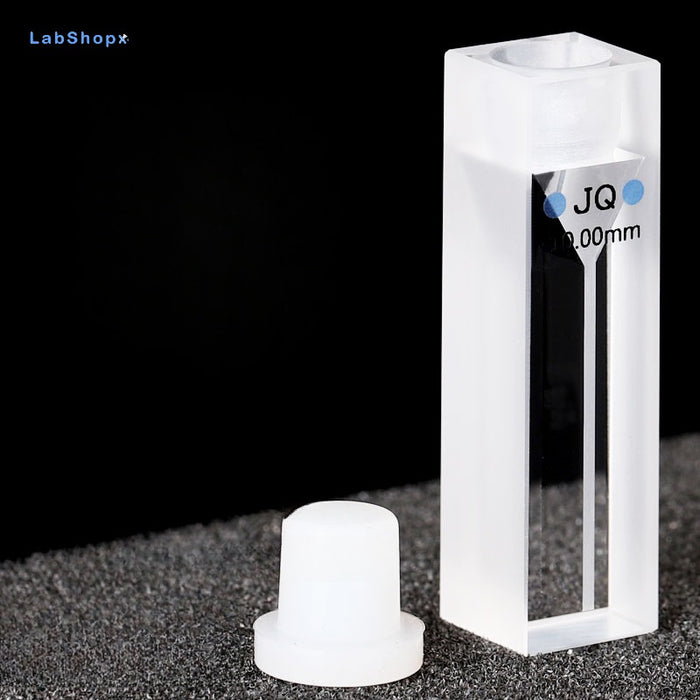Micro Quartz Fluorescence Cuvettes Quartz Cells With Stopper| LABSHOPX