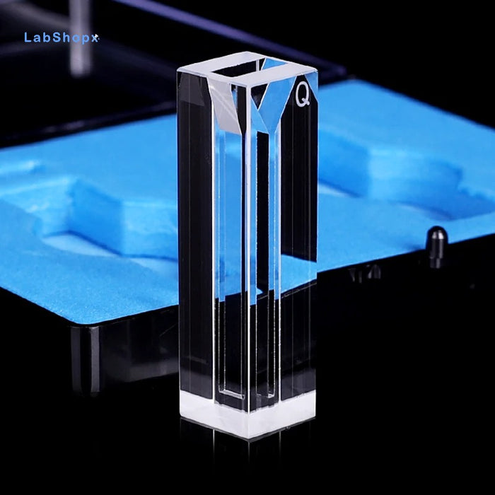 Micro Quartz Fluorescence Cuvette Quartz Cells No Lid 140ul | LABSHOPX
