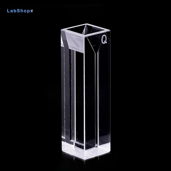 Micro UV Quartz Cuvette Fluorescence 10mm Cells with Lid | LABSHOPX