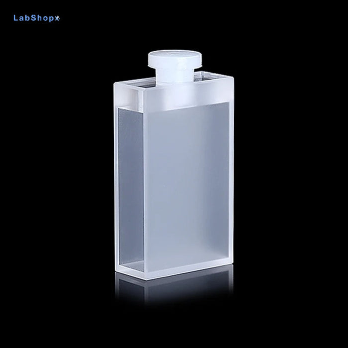 8.8ml Quartz Closed Cuvette Airtight 25mm Two Way Light | LABSHOPX