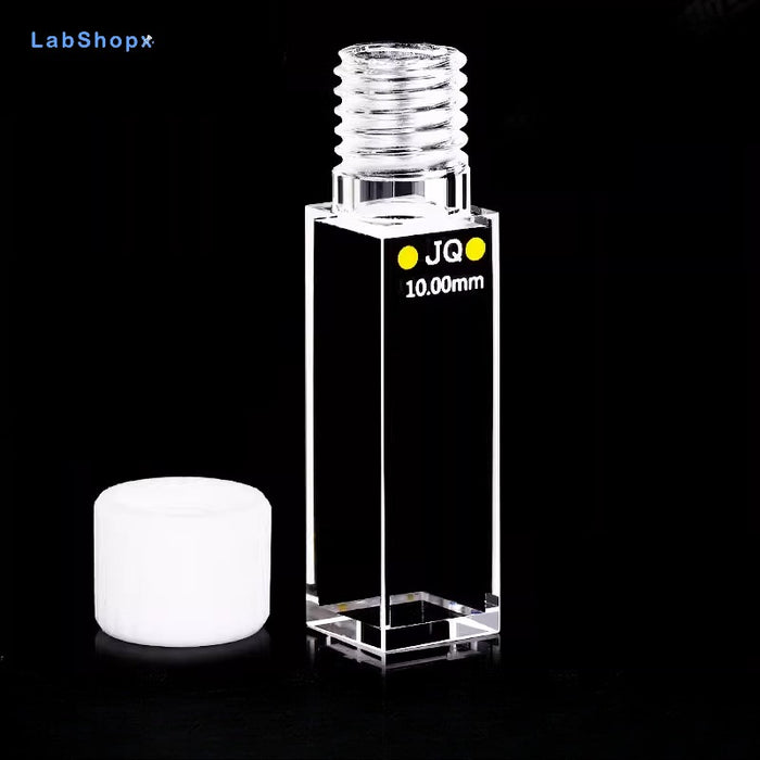 3.5ml Quartz Cuvette Cell with Screw Thead Five Way Light | LABSHOPX