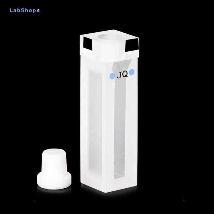 1400ul Quartz Cuvette Trace Cell with Stopper 10mm Slit 4mm | LABSHOPX