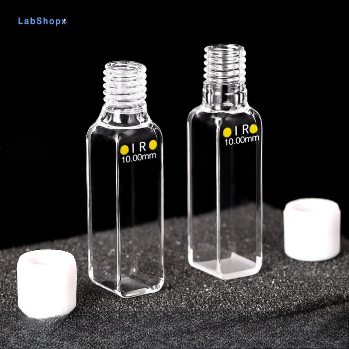 Quartz Cuvettes Sealed Quartz Cell Infrared Four Way Light|Labshopx