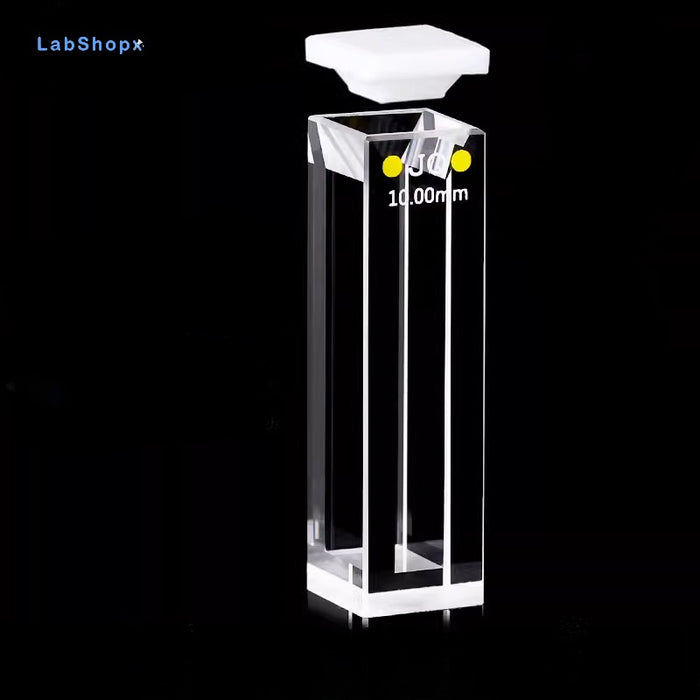 Quartz Cuvettes with Stopper Quartz Cells Slit Fluorescence | LABSHOPX
