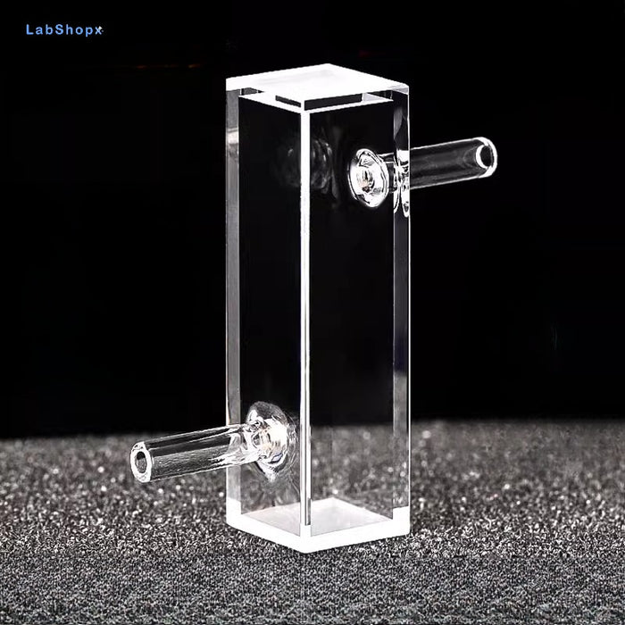 4ml Quartz Flow Cells 10mm Quartz Cuvettes Four Way Light | Labshopx