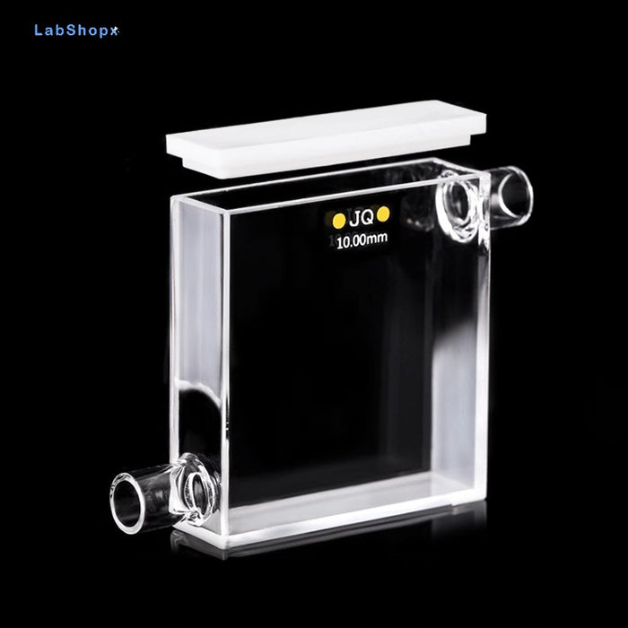 14ml Quartz Flow Cell 10mm Quartz Flow Cuvette Two Way Light| Labshopx