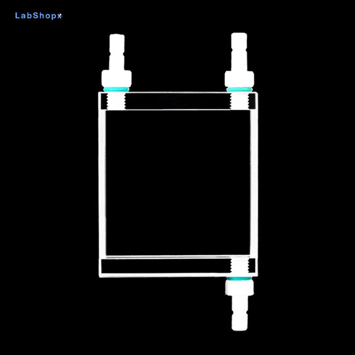 27ml Quartz Flow Cell Cuvette pLAh length 10mm Two Way Light | Labshopx