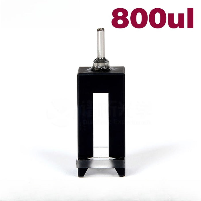 800ul Quartz Flow Cuvette Quartz Cells Path Length 10mm | Labshopx