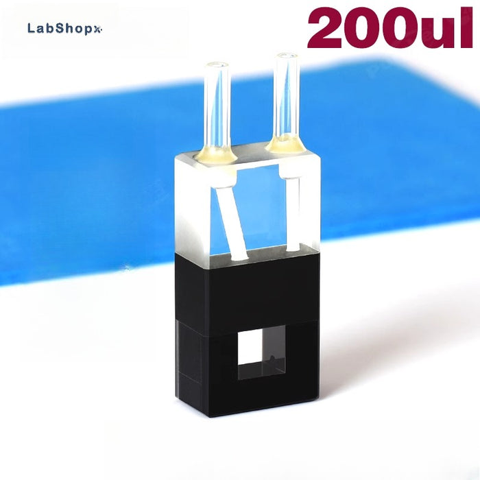 200ul Quartz Flow Cuvettes with Glass Tube 6mm Quartz Cell | Labshopx