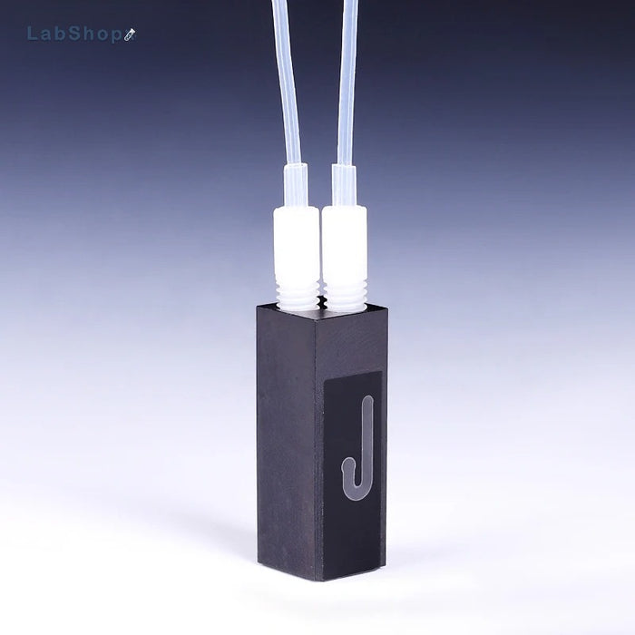 32ul Quartz Flow Cuvette with M6 Threaded Connectors for Lab| LABSHOPX
