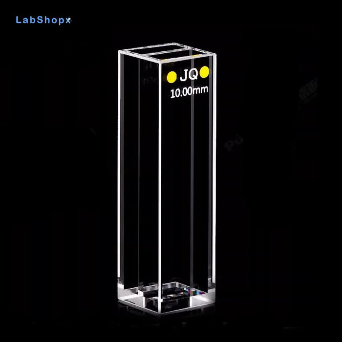Quartz Fluorescence Cuvettes 2 Widows Cells with Lid 1.75ml | LABSHOPX