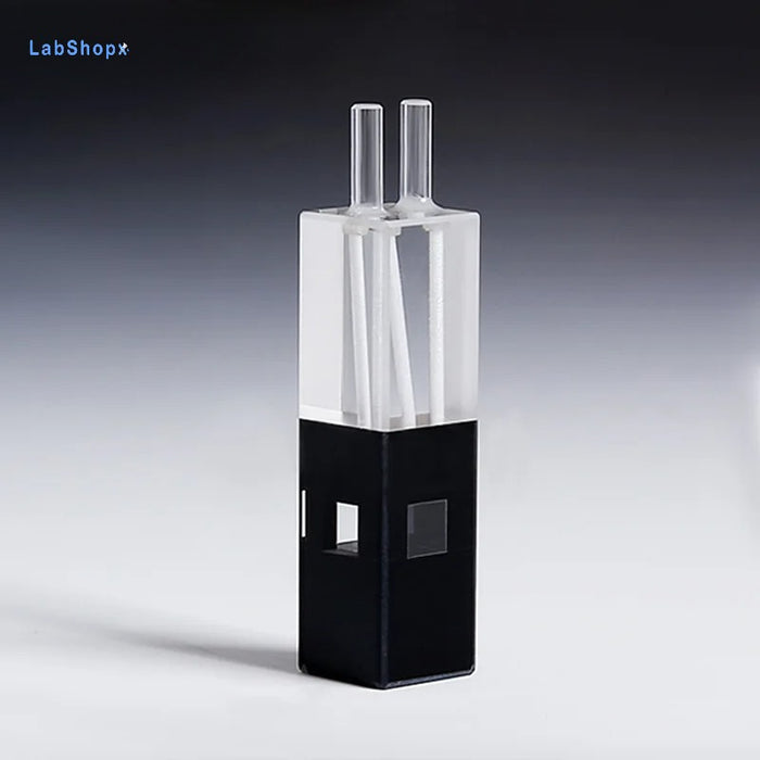 250ul Quartz Fluorescence Flow Cuvette Cells with Glass Tub | Labshopx