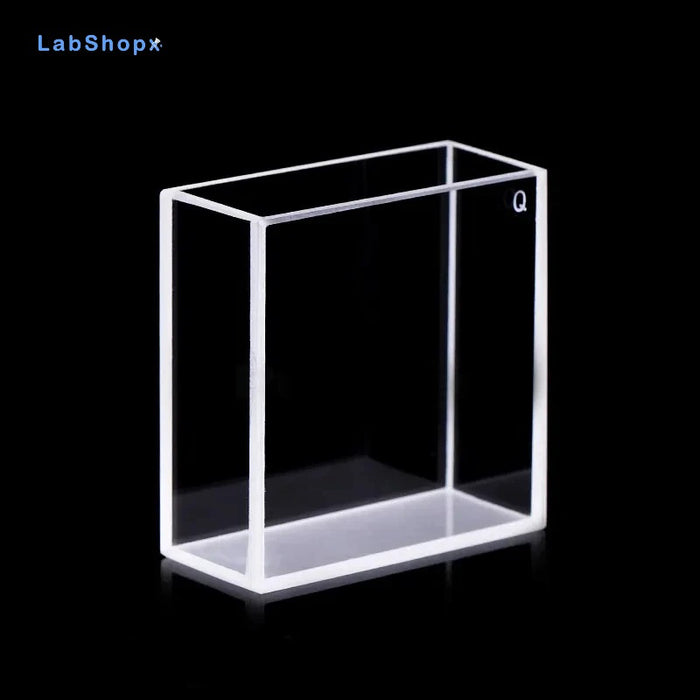 53ml Quartz Fluorescent Cuvettes Cells UV Spectrophotometer | LABSHOPX