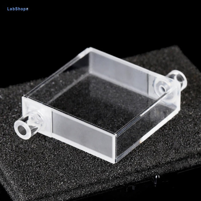 16ml Quartz Fluorescent Flow Cell Cuvette Double Path Length| Labshopx