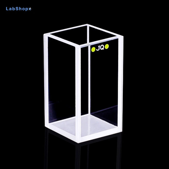 20mm Quartz Reaction Cuvette Cell 4 Polished Windows | LABSHOPX