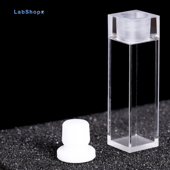 3.5ml Quartz Cell 10mm Fluorescence Closed Quartz Cuvettes| LABSHOPX