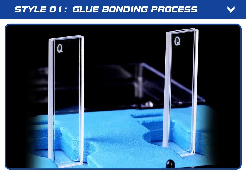 1pcs Quartz Cuvette Cells JGS1 for Spectrophotometer Lab | LABSHOPX