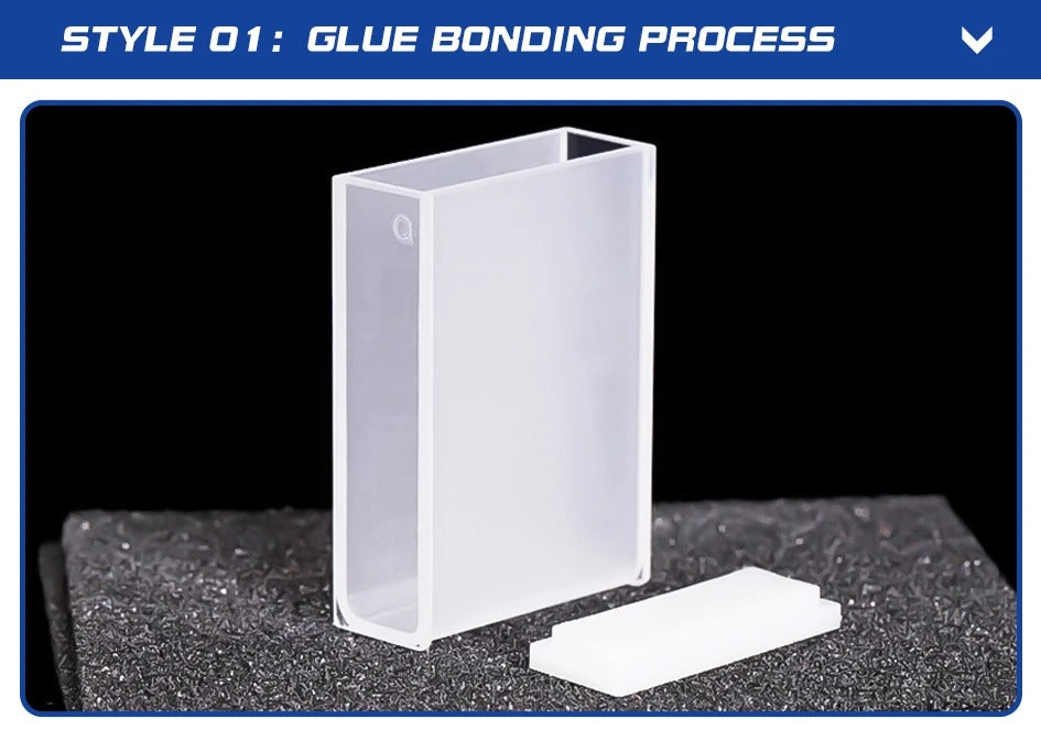 10.5ml Quartz Cuvette with Lid 30mm Quartz UV Vis Cells | LABSHOPX