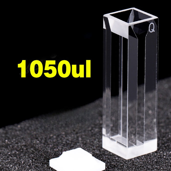 1050ul Quartz Cuvettes Four Polished Windows Quartz Cells| LABSHOPX