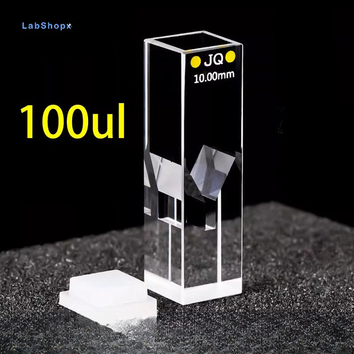 100ul Quartz Micro Fluorescence Cuvette Cell Double Path Length| LABSHOPX