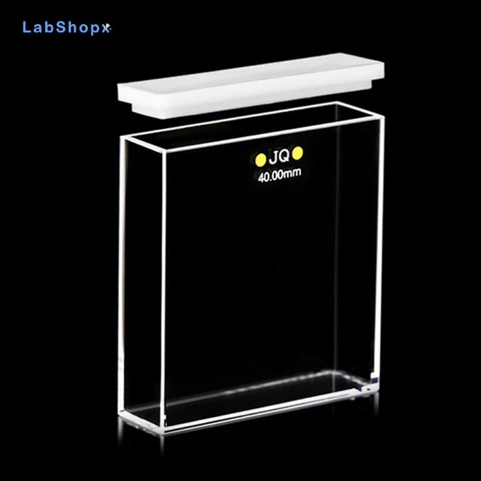14ml Standard Quartz Fluorescence Quartz Cell with Lid | LABSHOPX