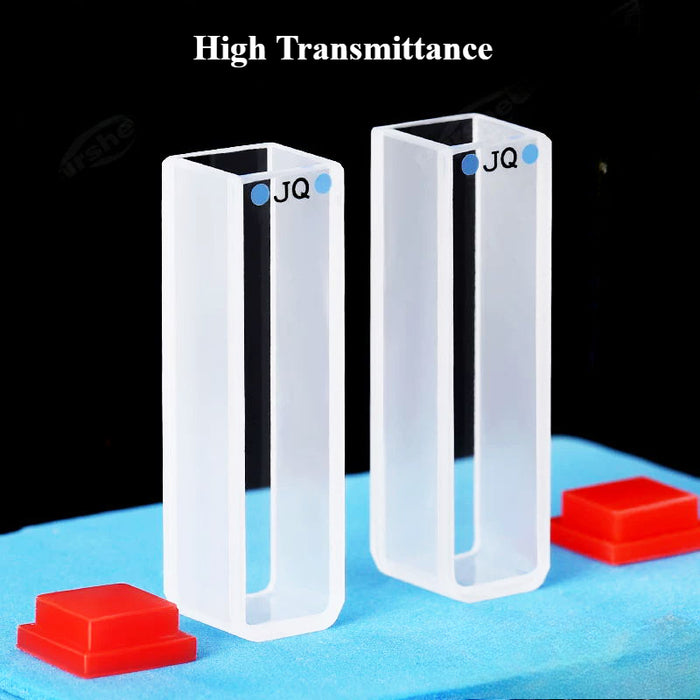 3.5ml Standard UV Quartz Cell with Lid and Leve bottom 10mm | LABSHOPX