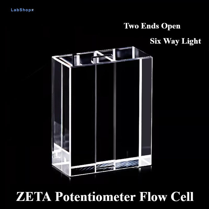 ZETA Potentiometer Quartz Flow Cuvettes Quartz Smaple Cells| Labshopx