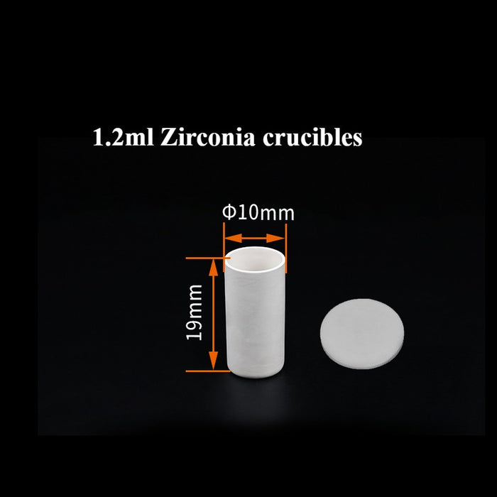 Zirconia Crucibles Zirconia Ceramic Crucible Cylinder | Labshopx