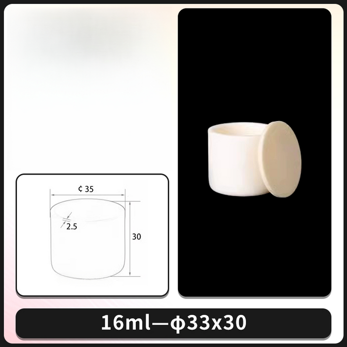 99% Al2o3 Crucibles Furnace Aluminum Crucible with Lid | LABSHOPX