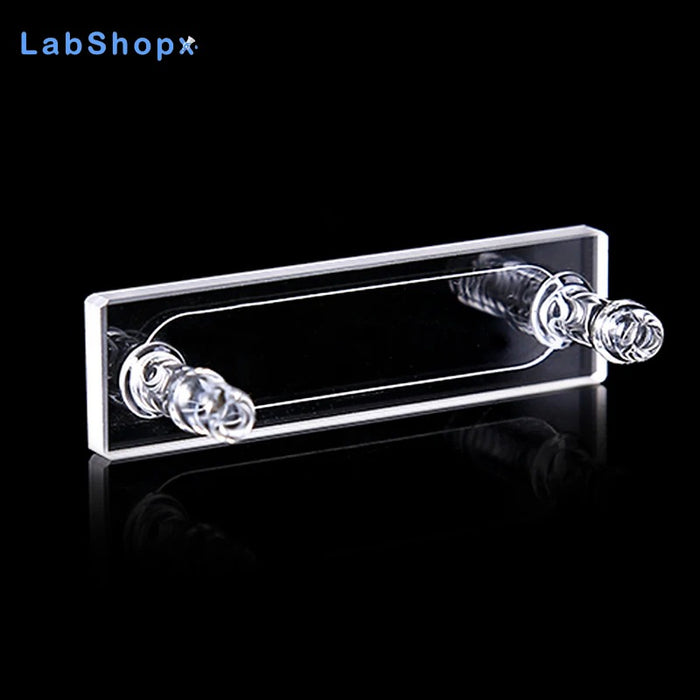 150ul Optical UV Flow Quartz Cuvette Cell with 2 Tubes | LABSHOPX